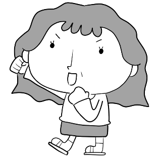 ガッツポーズのおばちゃん